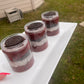 Red Velvet Cookies & Cream Cake Jars