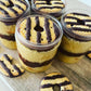 Fudge Stripe Cookie Cake Jar